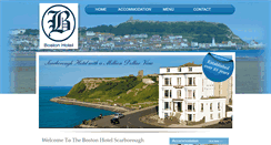 Desktop Screenshot of hotels-in-scarborough.com
